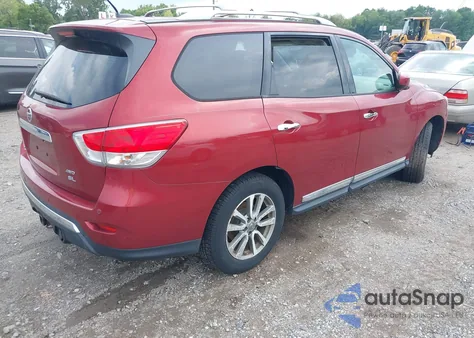 2013 Nissan Pathfinder S/Sv/Sl/Platinum z USA, uszkodzony, nr VIN 5N1AR2MMXDC610698